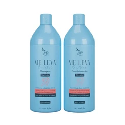 Kit Shampoo Condicionador Zap Me Leva Com Você Mandioca E Rícino 1L
