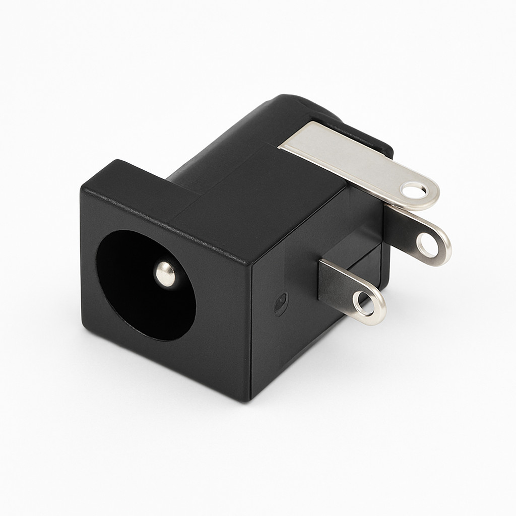 Jack Fêmea P4 DC-005 2,1mm Conector Energia Placa Pcb