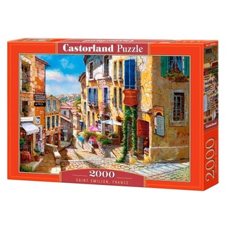 Puzzle 2000 peças Saint Emilion - França - Imp. Castorland em Oferta na Shopee