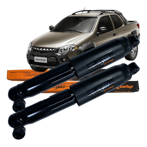 Par Amortecedor Traseiro Original Cofap Strada Adventure 1.8 2009 a 2019