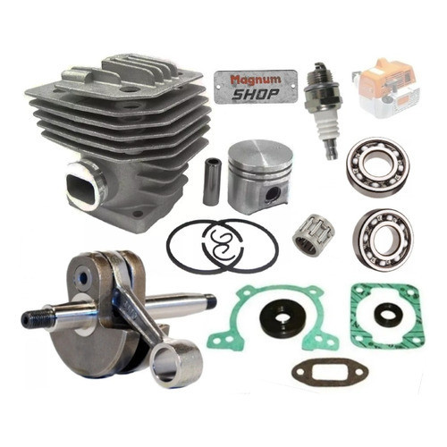 Kit Cilindro Motor Virabrequim Para Roçadeira St Fs160