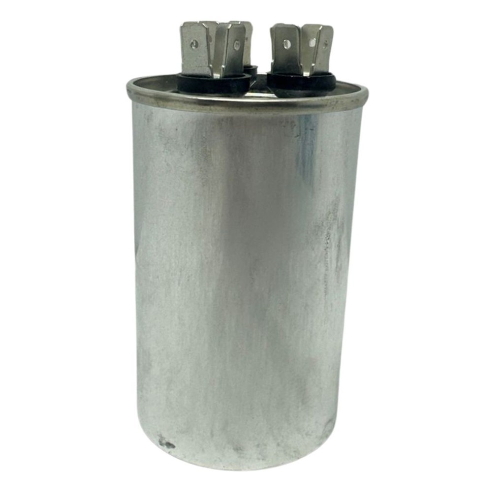 CAPACITOR PERMANENTE DUPLO CBB65 METALICO 35+2.5uF  Ar condicionado