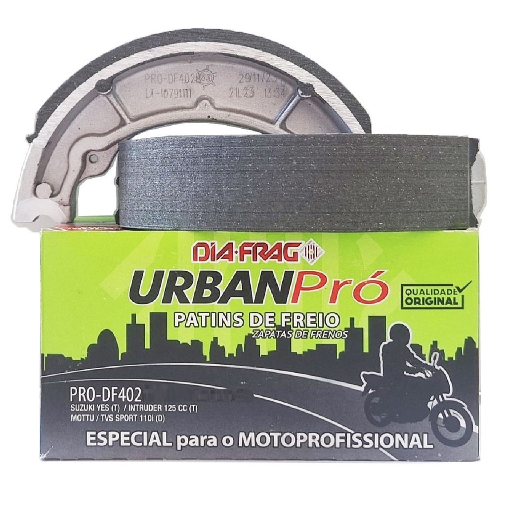 Lonas de Freio Yes 125 / Intruder 125 / Katana 125 Sob Medida 0.25 Diafrag Urban Pro em Oferta na Shopee