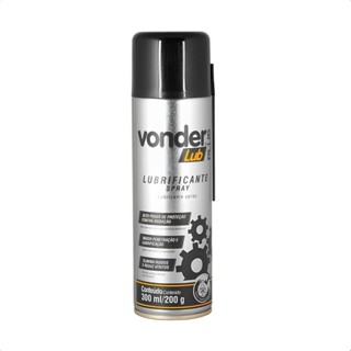 Lubrificante, Desengripante e Protetor Em Spray de Alto Desempenho Anti-Corrosão/Oxidação 300ml Vonder Plus - 5165200300 em Oferta na Shopee