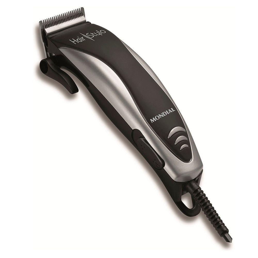 Cortador De Cabelos Mondial Hair Stylo Cr-02 -220v-preto/prata em Oferta na Shopee