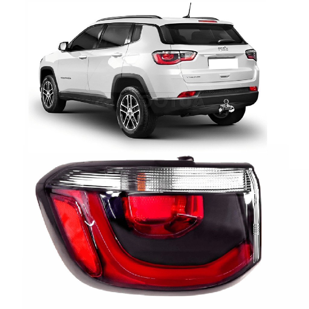 Lanterna Traseira Jeep Compass 2017 2020 Canto Led Esquerdo
