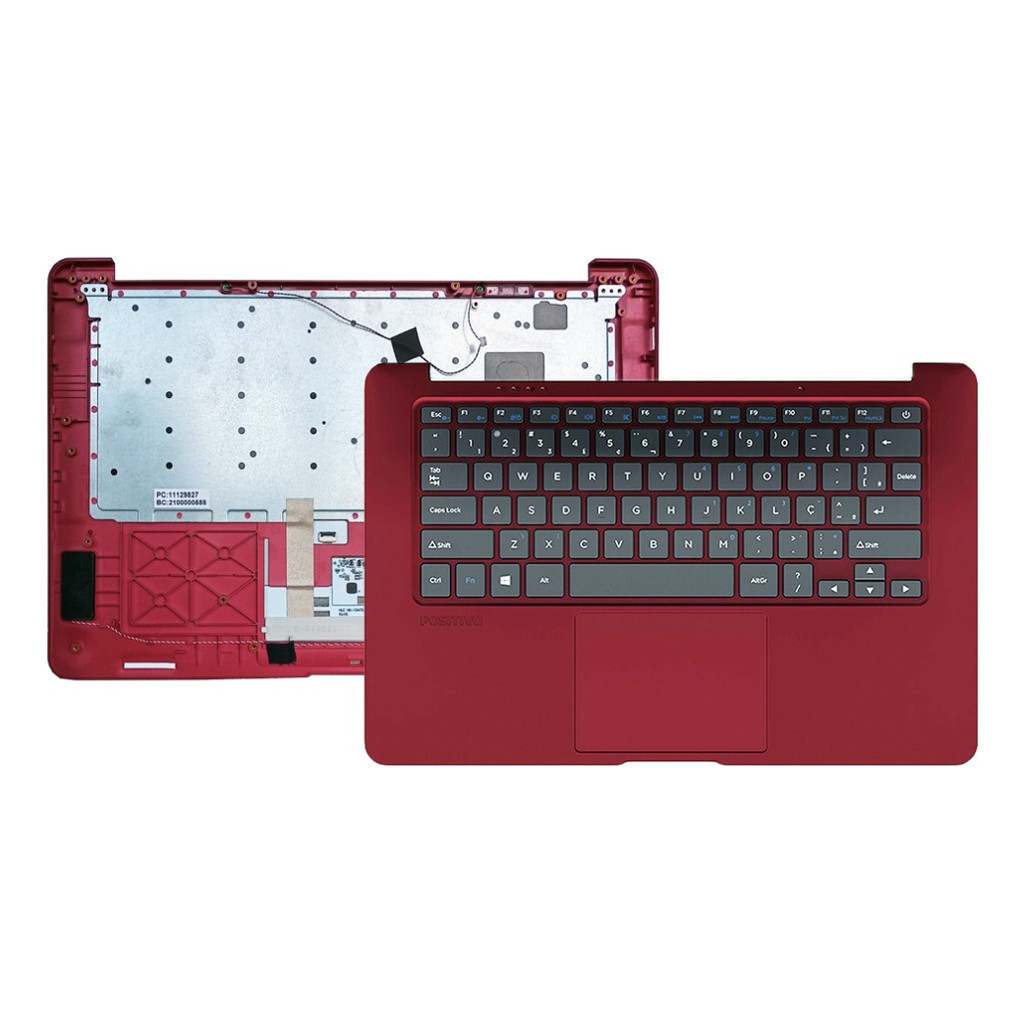 Carcaça Top Case Positivo Motion Red Q232a Teclado Touchpad