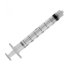 Seringa Descartavel BD Luer Lock sem Agulha 3ml