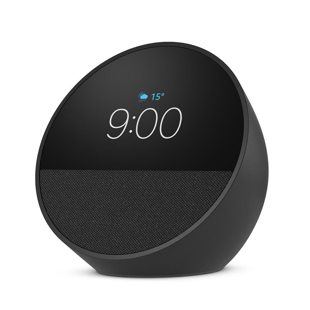 Echo Spot ( ) Alexa: Despertador Inteligente Som Vibrante e Alexa | Cor Preta, Amazon Amazon
