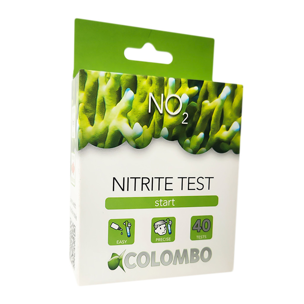 Teste de Nitrito 40 Testes Colombo Marine Nitrite Test NO2