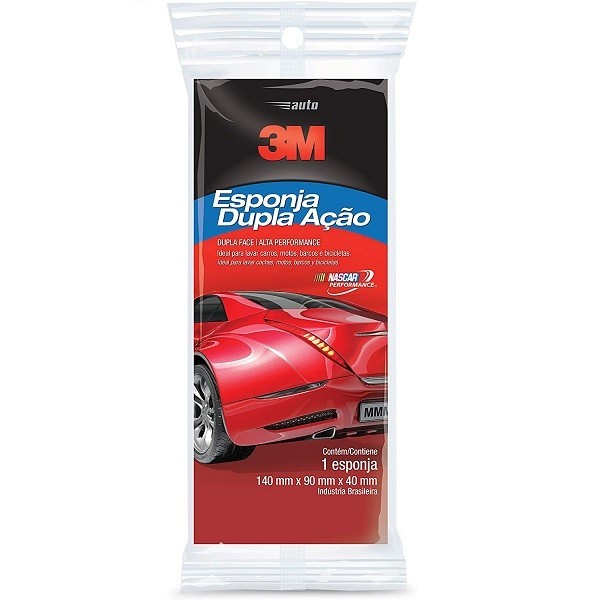 Esponja Dupla Ação ALTA Performance Automotiva 3M