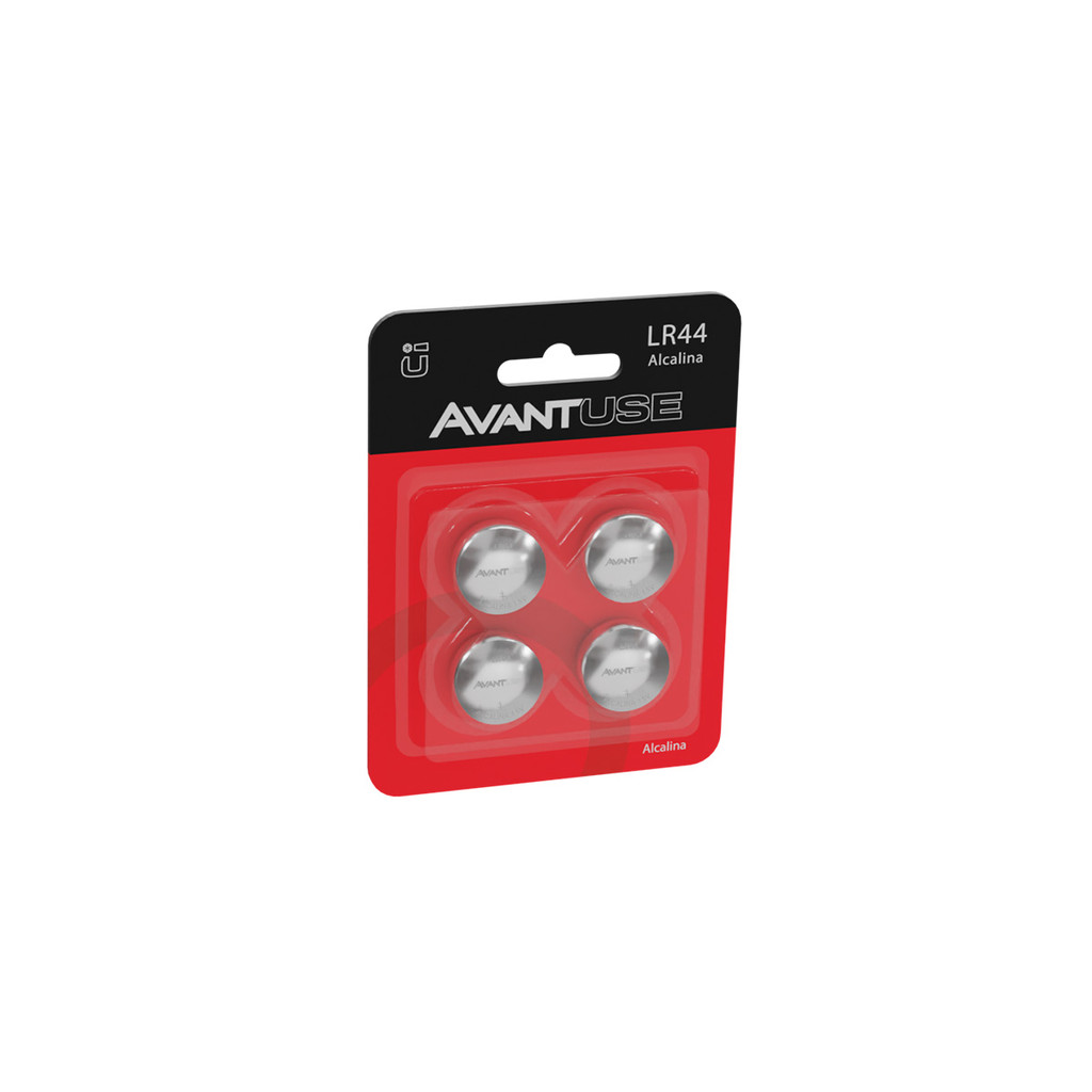 Kit 4 Baterias Alcalina LR44 1.5V  Avant Use em Oferta na Shopee