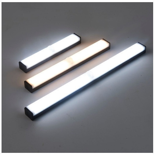 Luminária LED Com USB Recarregável E Sensor De Presença De Movimento 10cm 20cm e 30cm