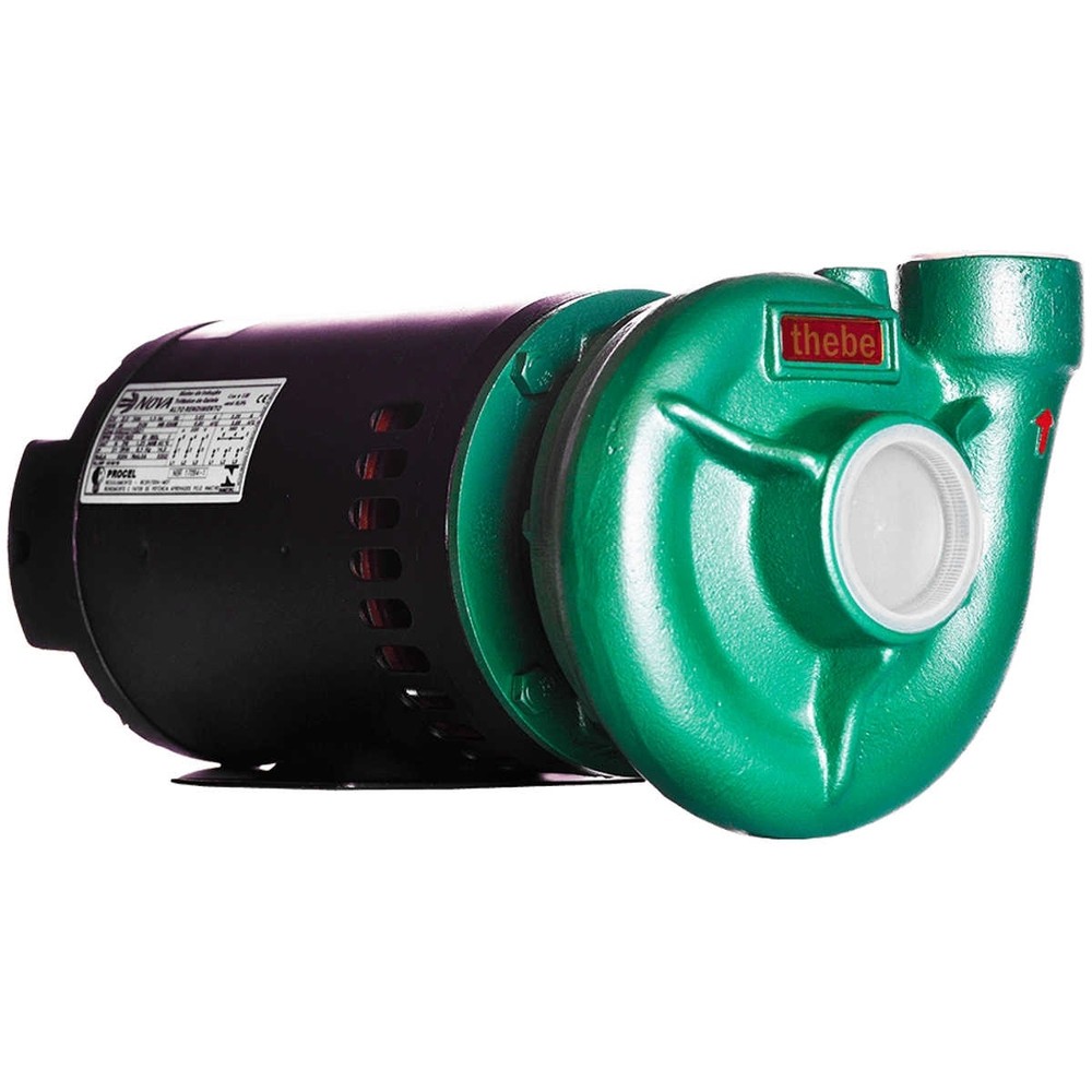 BOMBA MONOESTAGIO THEBE THB-13 3CV TRIFASICO 220V/380V IR3 RT 128 MOTOR NOVA IP21