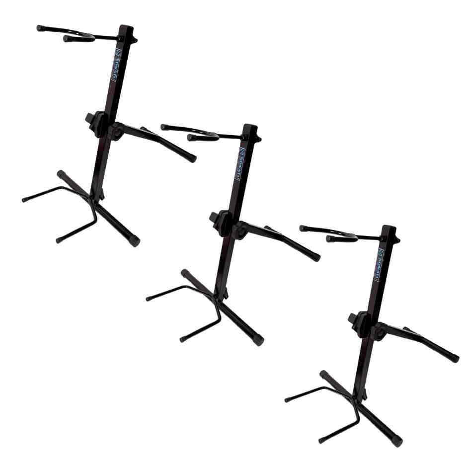 Suporte Chão Para Instrumentos Cordas Ukulele Banjo Cavaquinho Violino - 3 Unidades