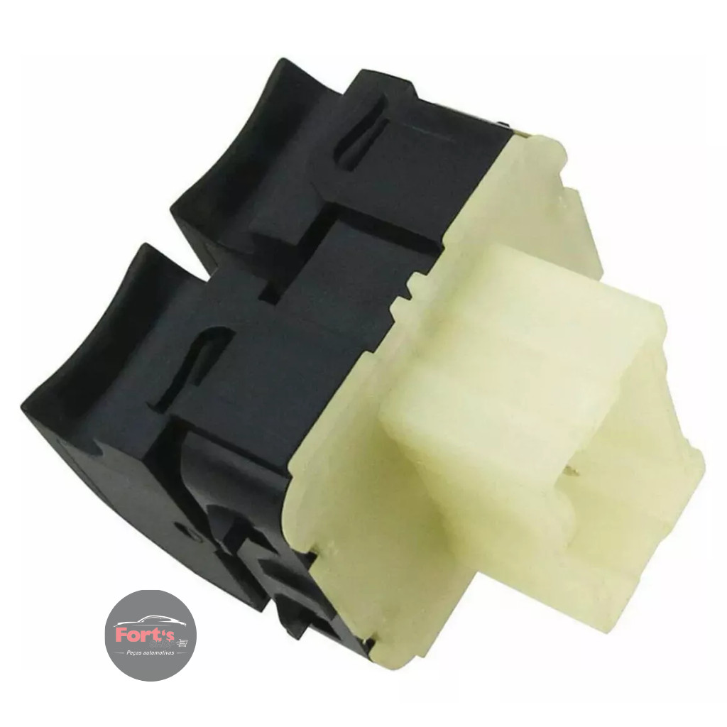Botão Duplo Vidro Elétrico para Clio Duster Sandero Logan