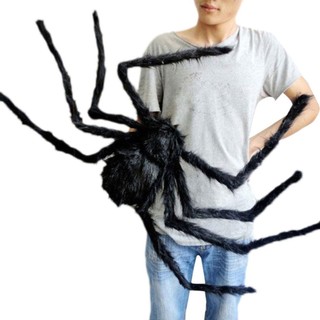 30cm/75cm/125cm Super Big Plush Spider Wire Para Decorações Da Casa Assombrada Festa De Halloween