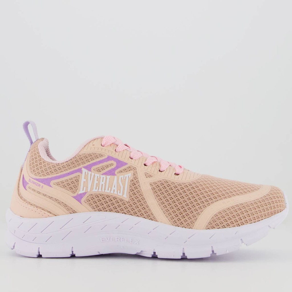 Tênis Everlast Bunker 5 Feminino Rosa e Lilás