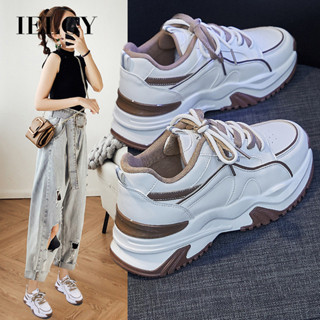 IELGY Sapatos De Papai Coreanos Para Mulheres 2025 Novos Tênis Casuais Estudantes Com Respiração em Oferta na Shopee