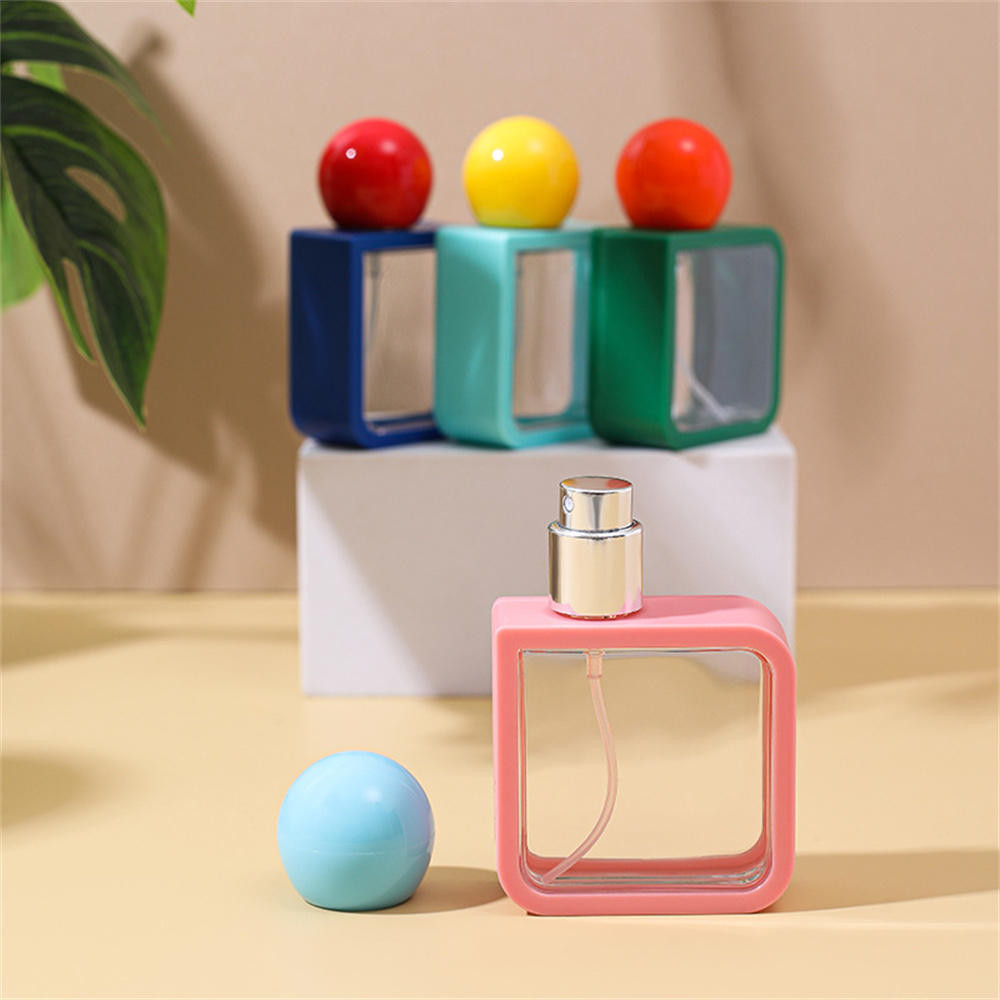 40ml Garrafa De Perfume Vintage Atomizador Spray Vazia Recarregável Plástico Ótimo Para Decoração De Casa