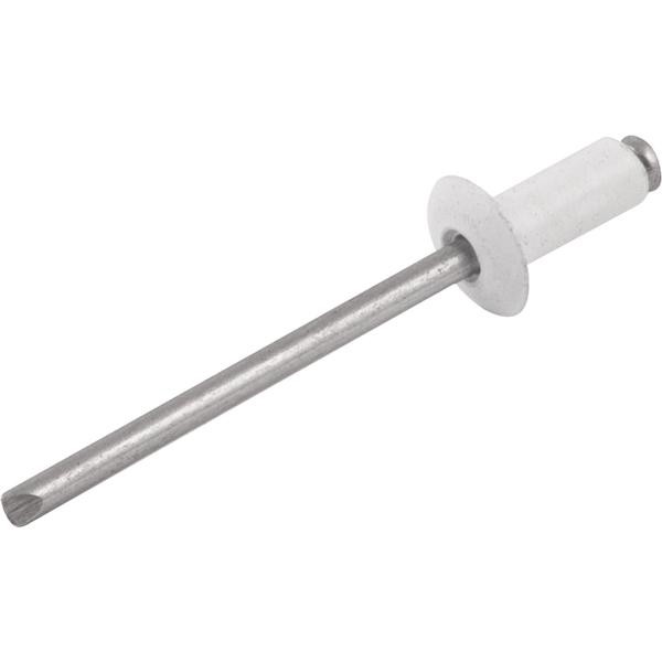 Rebite Alumínio Branco 4,0x12mm 412 com 1000 peças Vonder em Oferta na Shopee