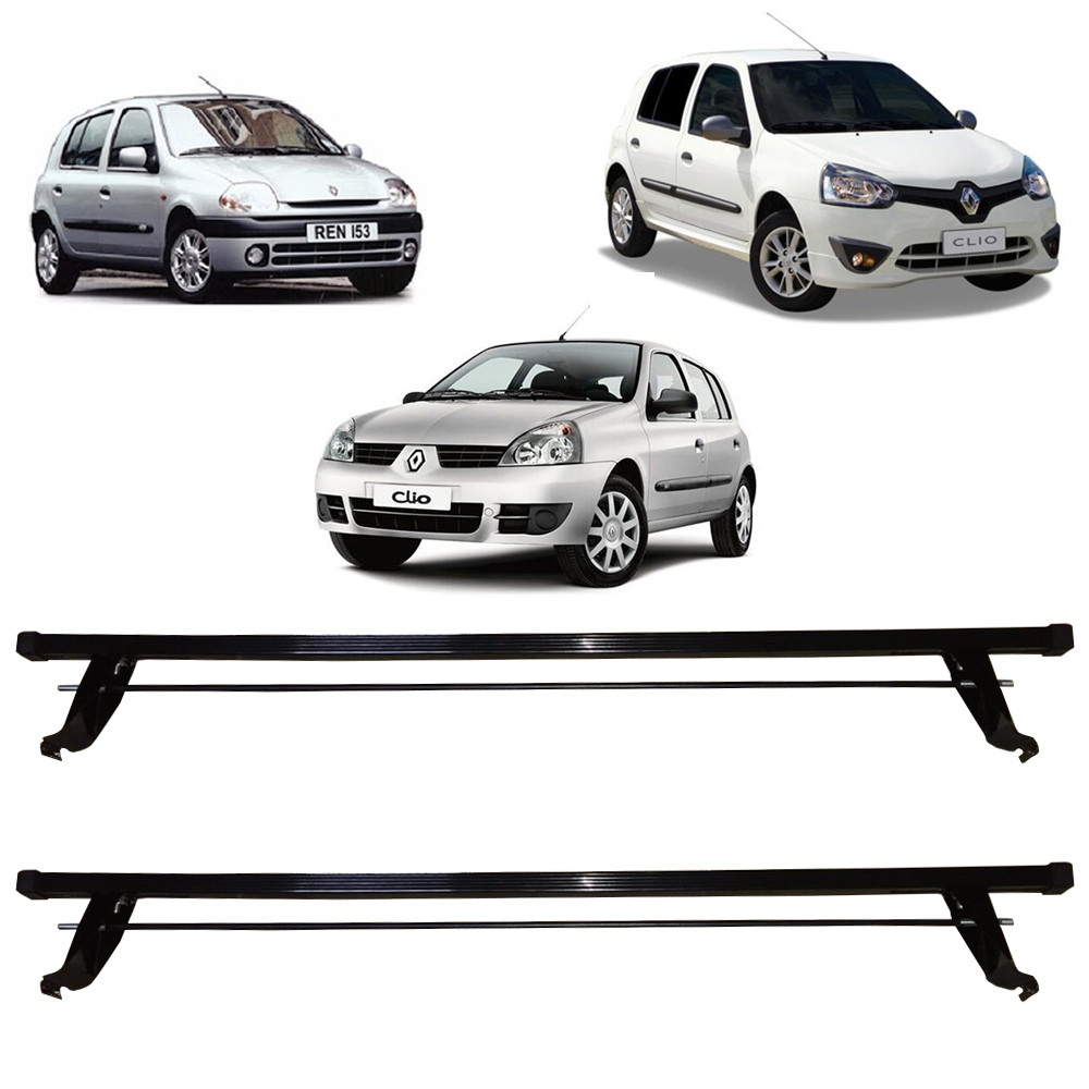 Rack Teto Roca Bagageiros Renault Clio 98/16 4 portas 1181
