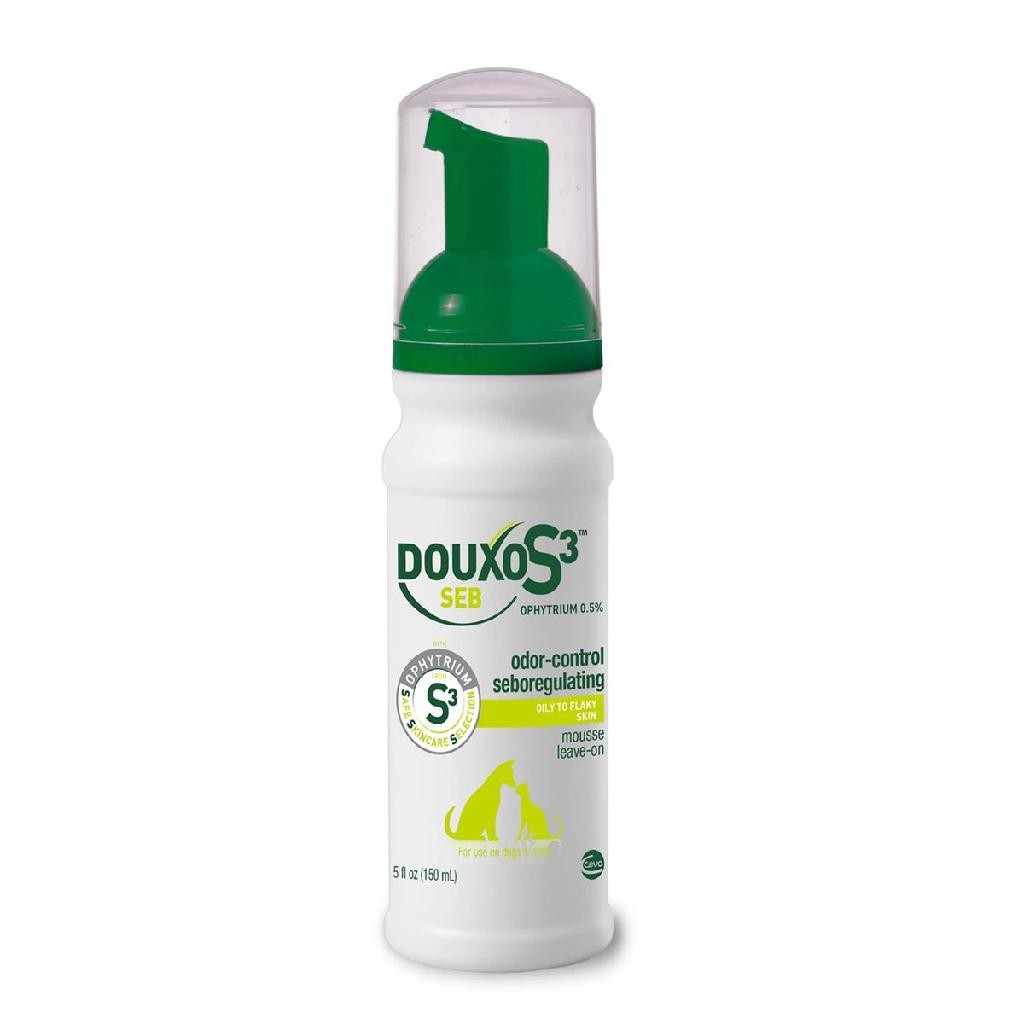 Mousse Ceva Douxo S3 Seb para Cães e Gatos 150ml em Oferta na Shopee