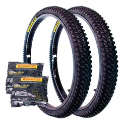 PAR PNEUS PIRELLI SCORPION ARO 26X2.0 MTB + 2 CÂMARAS