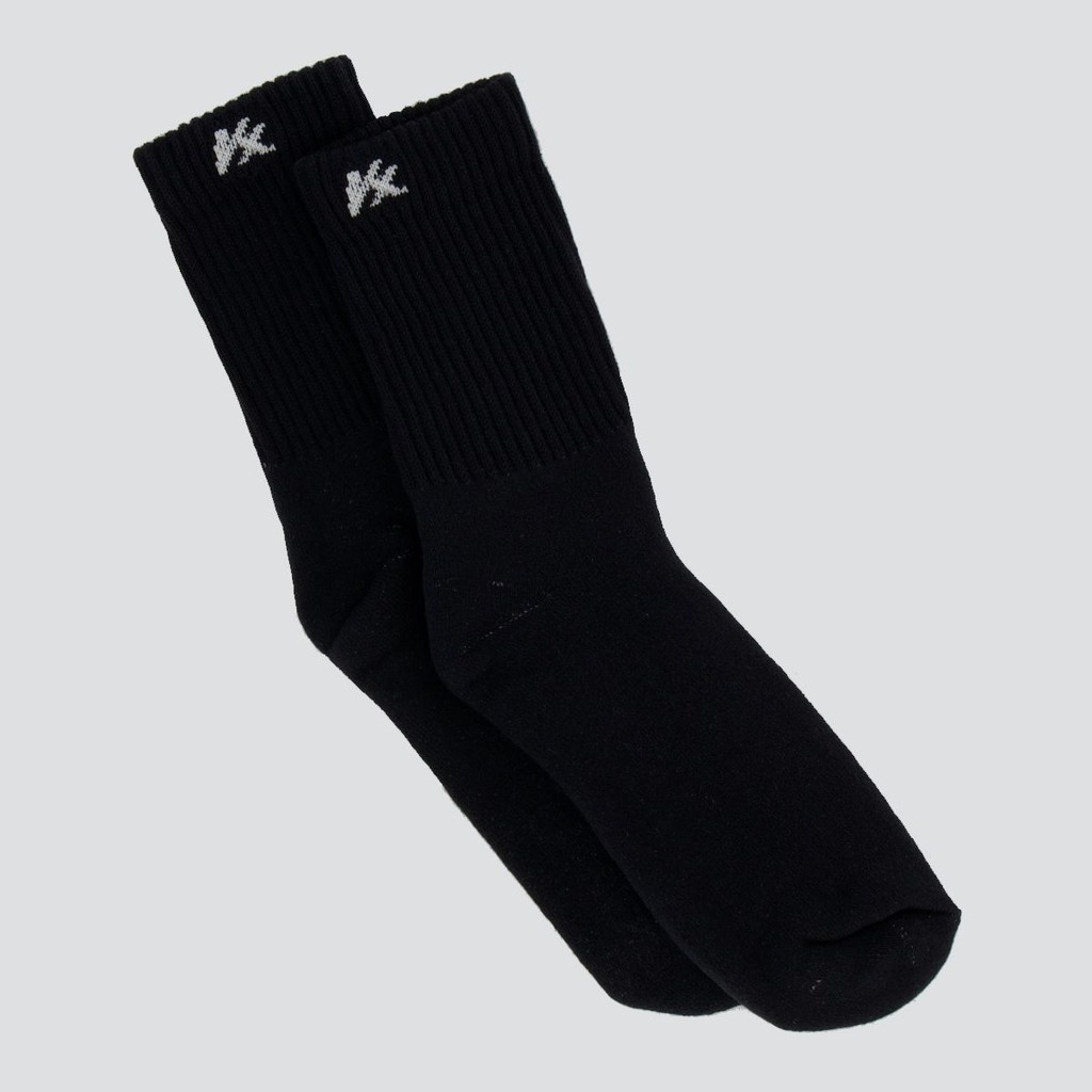 Meia Kanxa Atoalhada Cano Alto Preta em Oferta na Shopee