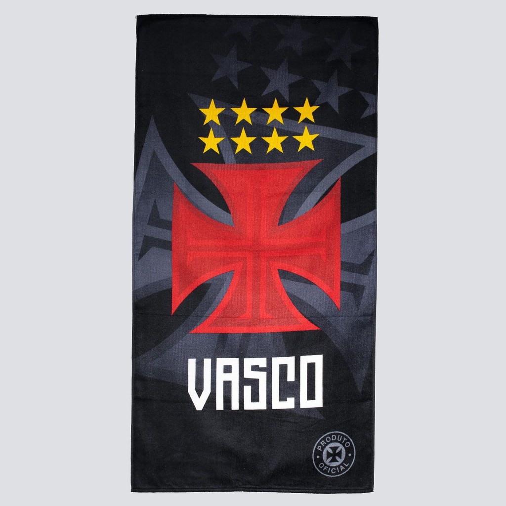 Toalha Bouton Vasco Veludo em Oferta na Shopee