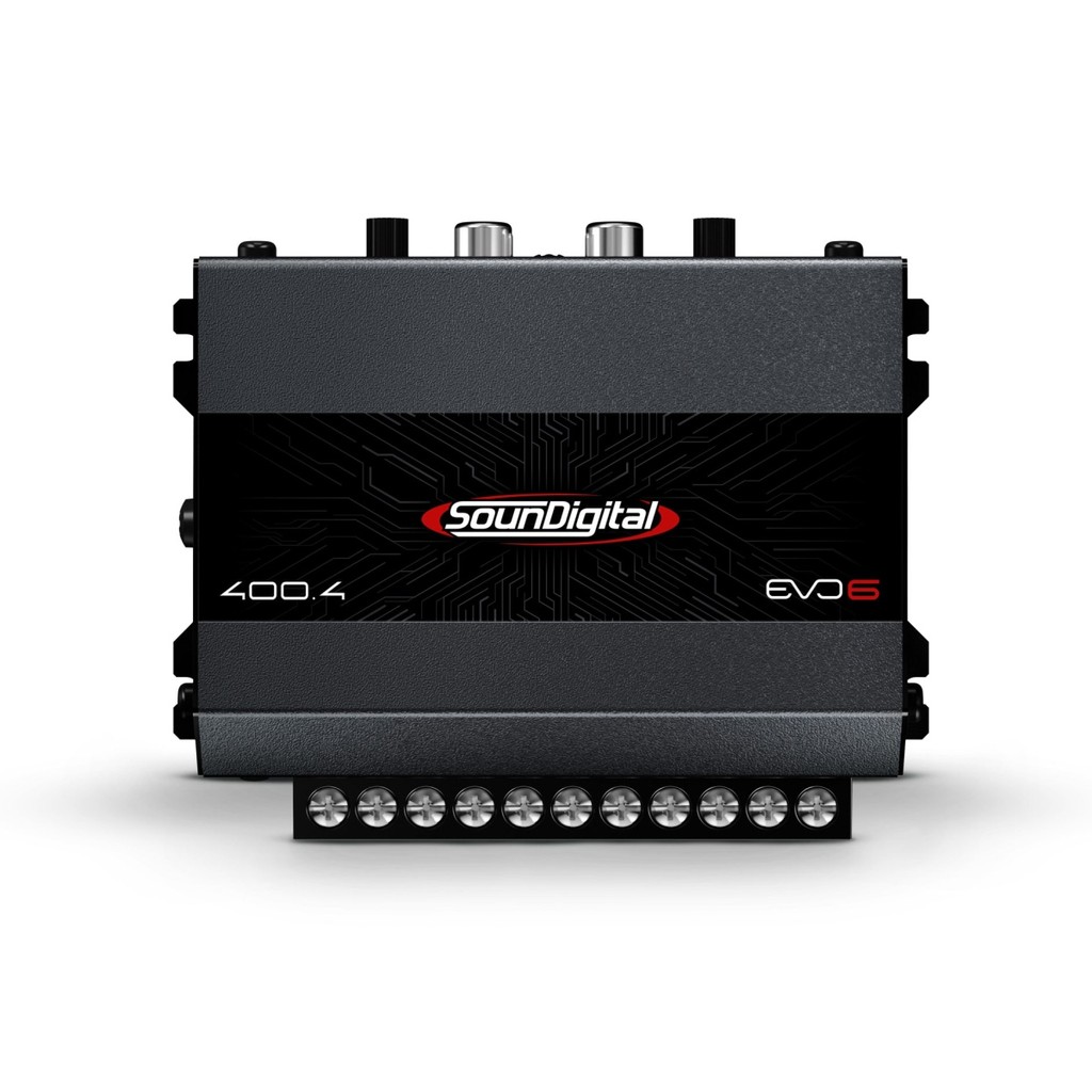 Módulo Amplificador Soundigital SD 400 400.4 EVO6 400W Rms 4 Ohms 4 Canais