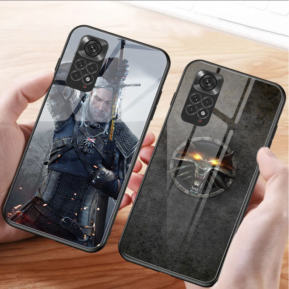 The Witcher 3 Wild Hunt Capa De Telefone De Vidro Temperado Para Xiaomi Redmi Note 13 Pro Plus 12 4G 11 10 5G 9