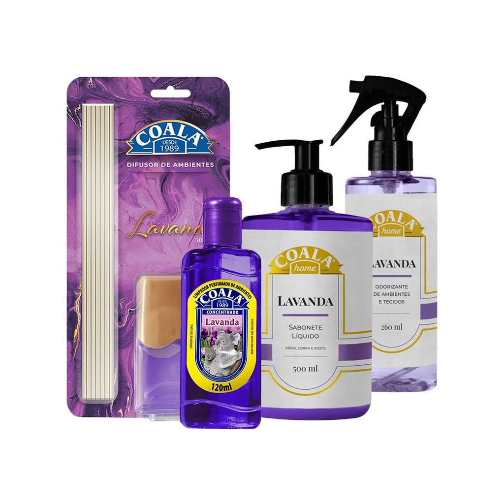 Kit Coala Home Lavanda