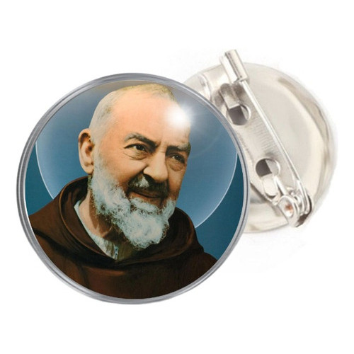 Boton Padre Pio São Pio De Pietrelcina Icar