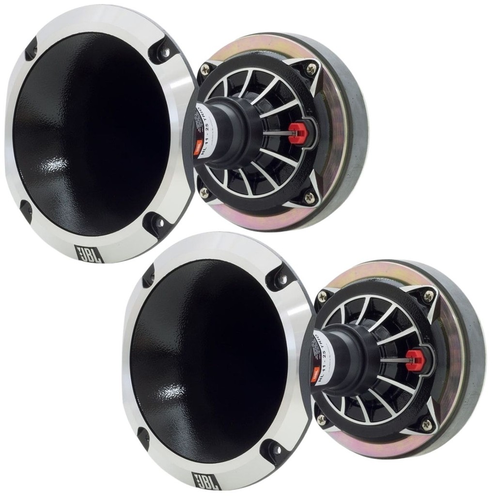 Kit 2 Driver Jbl D250 Trio 200w + 2 Corneta Alumínio Hl1125
