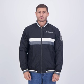 Jaqueta Kappa Bomber Sport Preta em Oferta na Shopee