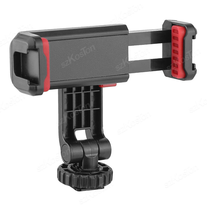 Suporte Para Telefone Com Sapata Câmera Adaptador Flexível Montagem Em Tripé Giratório Montagens Duplas De Fria De Smartphone