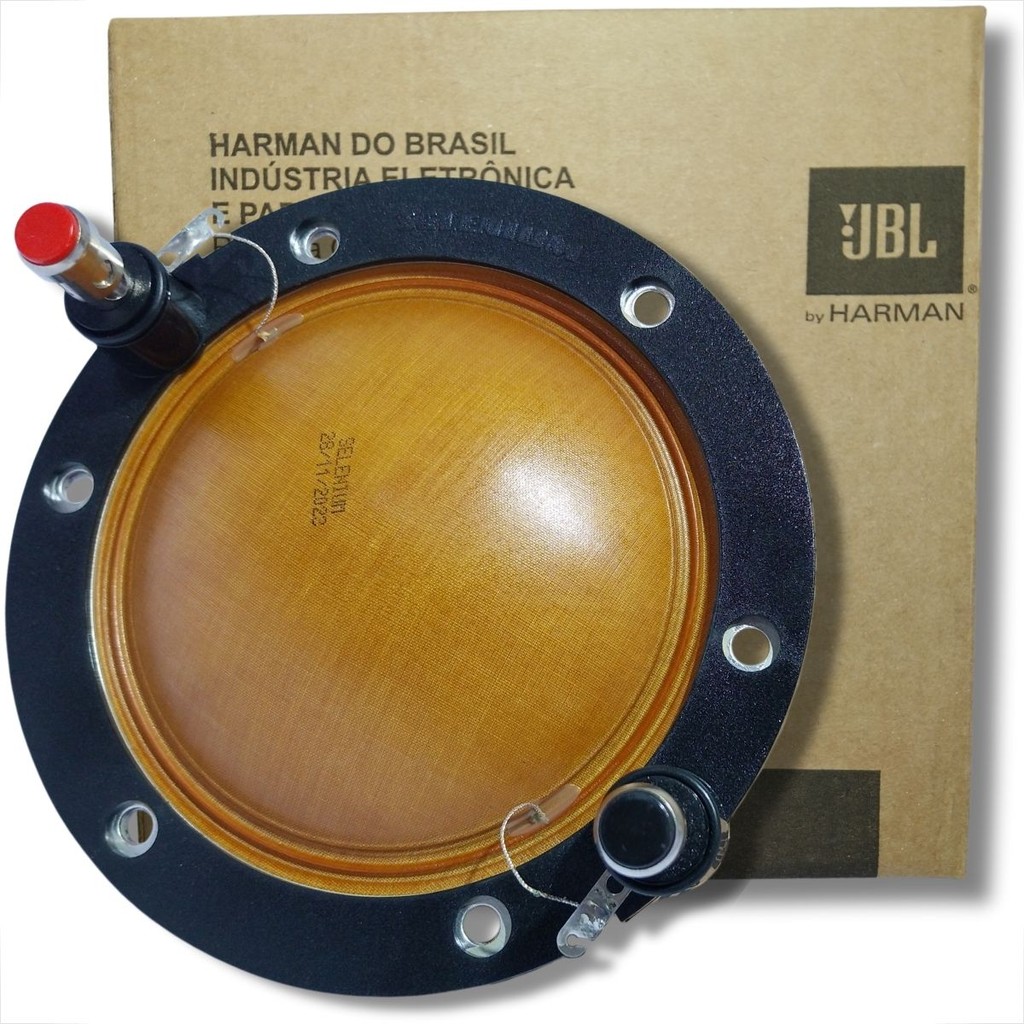 KIT REPARO PARA DRIVER D450 TRIO ORIGINAL CORNETA SELENIUM JBL RPD450 8OHMS SOM AUTOMOTIVO