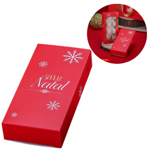 40 Caixa para Barra 150g com Visor Luz 4295 (JANGO NATAL 2025) - Stationery