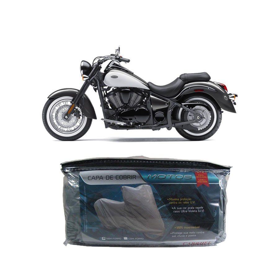 Capa Impermeável para cobrir KAWASAKI Vulcan VN 900 Classic GG(200)
