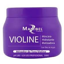 Matizador Condicionador Hidratante Violine Mairibel/Hidratylife Óleo De Argan Pote De 250g