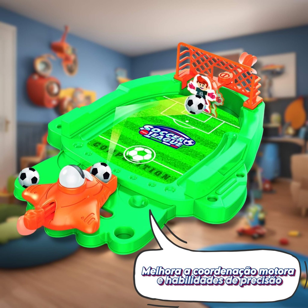 Brinquedo Infantil Mini Mesa Tiro ao Gol JG24337 Zippy Toys - 10465 · foto 2