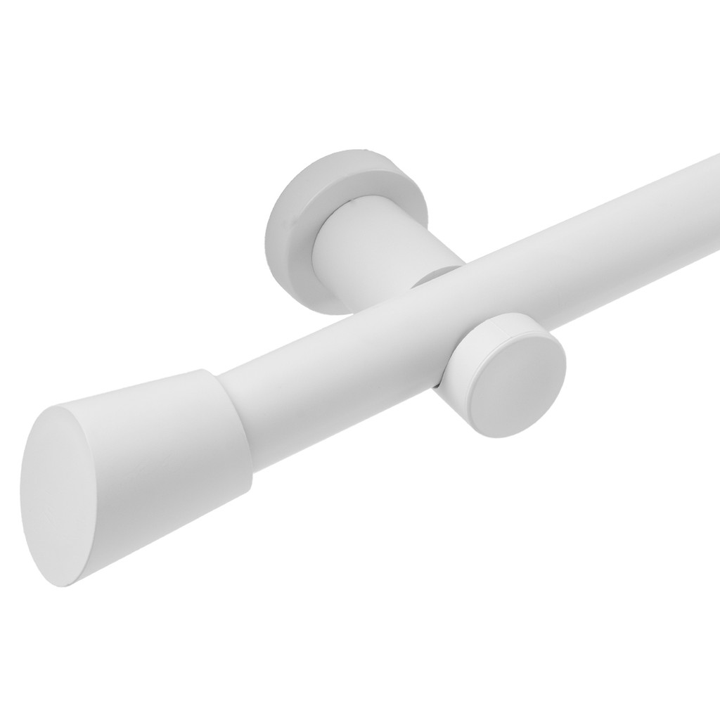 Kit Varão p/ Cortina Quarto - Joy 28mm 2 Metros em Oferta na Shopee