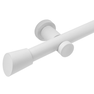 Kit Varão p/ Cortina Quarto - Joy 28mm 2 Metros em Oferta na Shopee