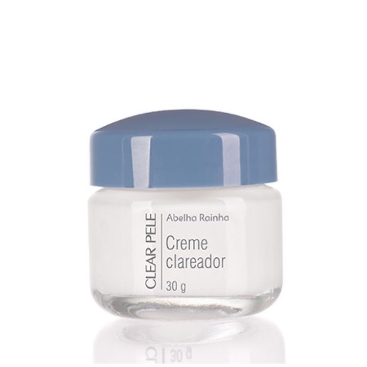 Creme Facial Clareador Noturno Clear Pele Ilumina Abelha Rainha 30g