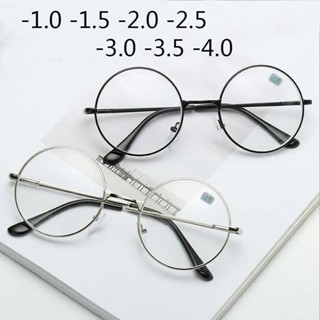 [Encomenda]Óculos Grau Miopia (Ver de Longe) Redondo Metal Médio Masculino Feminino GM04 em Oferta na Shopee