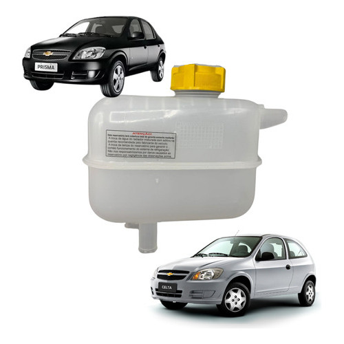 Reservatório Com Tampa 2 Saídas Celta 2007 A 2015 e Prisma 2006 A 2012 em Oferta na Shopee