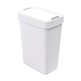 Lixeira 2 Aberturas Com Porta Saco Lixo 17 L Branca Plasútil em Oferta na Shopee