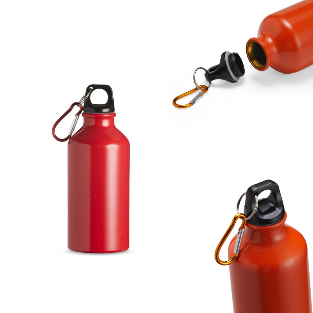 Garrafa pequena Squeeze Alumínio 420 ml Agua suco bebida Academia escola faculdade trabalho em Oferta na Shopee