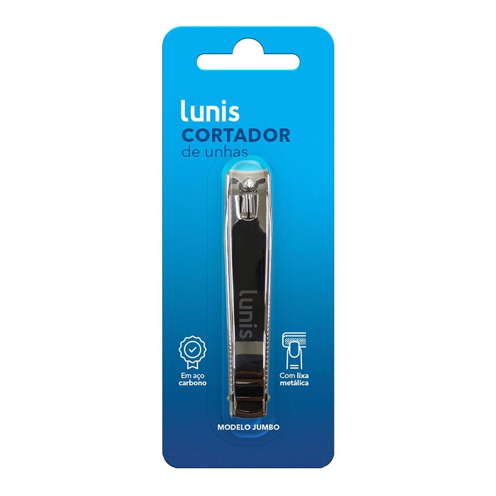 Cortador De Unhas Lunis Grande – Aço Carbono Com Lixa - Beauty